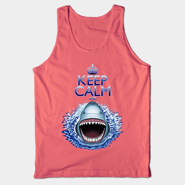 Keep calm Tank Top by BluedarkArt